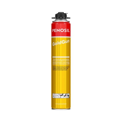 Пена монтажная профессиональная Penosil GoldGun, 750 мл