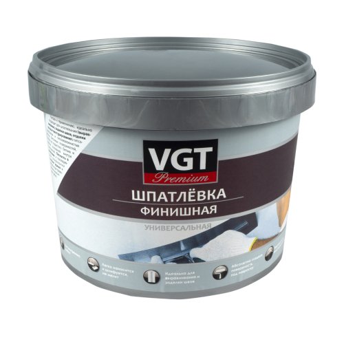 VGT PREMIUM / ВГТ шпатлевка финишная универсальная с низкой усадкой