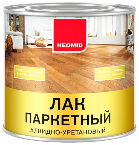 Neomid Parquet / Неомид Паркет лак акриловый для пола полуматовый