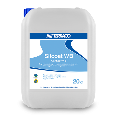 Terraco Silcoat WB / Террако Силкоат покрытие водоотталкивающее для фасадов и камня