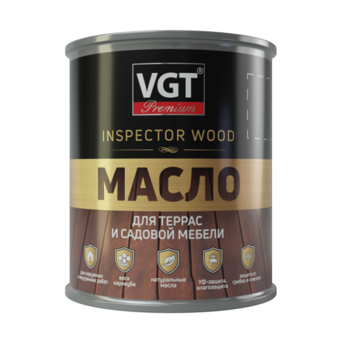 VGT / ВГТ масло для террас и садовой мебели высокопрочное