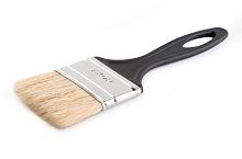 АКОР СТАНДАРТ кисть флейцевая для отделочных работ натуральная щетина пластиковая ручка