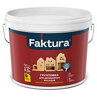 Faktura / Фактура грунтовка для деревянных фасадов антисептическая