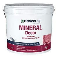 Finncolor Mineral Decor / Финколор Минерал Декор структурная декоративная штукатурка короед 2 мм
