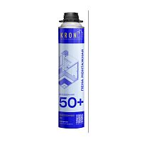 Пена монтажная профессиональная Kronbuild 50+, всесезонная, 850 мл