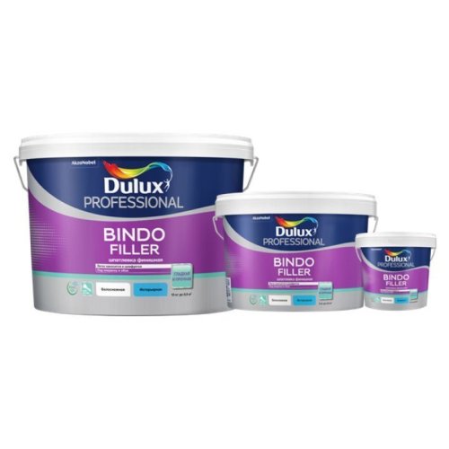 Финишная шпаклевка под покраску Dulux Bindo Filler| Дюлакс Биндо Филлер