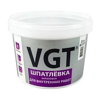 VGT / ВГТ ШПАТЛЕВКА для внутренних работ акриловая