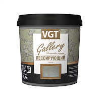 VGT GALLERY / ВГТ ЛЕССИРУЮЩИЙ МАТОВЫЙ состав для декоративных штукатурок