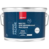 NEOMID FACADE / НЕОМИД ФАСАД масло для деревянных фасадов, для наружных работ, шелковисто-матовое