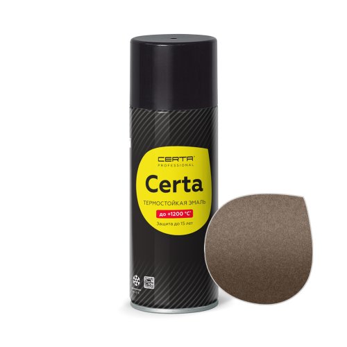 CERTA-HS / ЦЕРТА-HS эмаль антикоррозионная термостойкая до 1000°С