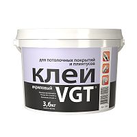 VGT / ВГТ клей для потолочных покрытий из полистирола и полиуретана