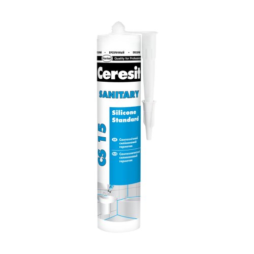Ceresit CS 15 Sanitary / Церезит герметик силиконовый санитарный