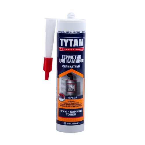 Tytan Professional 1500 / Титан огнестойкий силикатный герметик для каминов