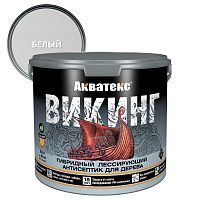 АКВАТЕКС ВИКИНГ антисептик для дерева гибридный лессирующий полуматовый