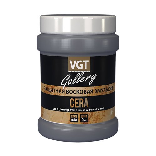 VGT GALLERY CERA / ВГТ Защитная восковая эмульсия для декоративных штукатурок
