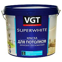 VGT SUPERWHITE / ВГТ ВД-АК-2180 краска для потолка