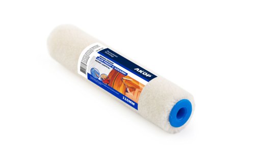 АКОР мини-ролик для работ с лаками велюр-шерсть