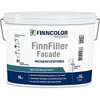 FINNCOLOR FINNFILLER FACADE / ФИННКОЛОР ФИННФИЛЛЕР ФАСАД шпатлевка фасадная финишная до 5 мм
