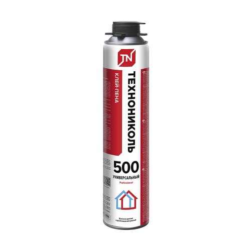Клей-пена профессиональная Технониколь 500 Professional, всесезонная, 600 г