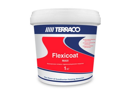 Terraco Flexicoat Maxi / Террако Флексикоат Макси гидроизоляционное акриловое покрытие для санузлов фото 4