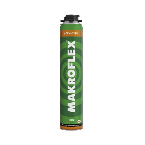 Клей-пена строительная профессиональная Makroflex PRO, 850 мл
