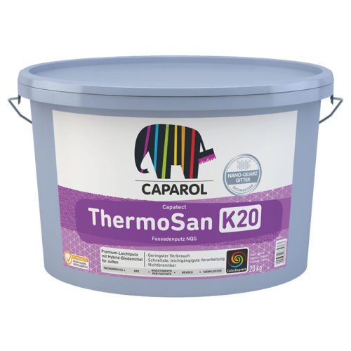 Caparol Capatect ThermoSan Fassadenputze NQG / Капарол штукатурка декоративная камешковая