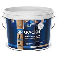ЯРКРАСКИ эмаль акриловая шелковисто-матовая, база А