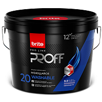 Brite Professional Ti Pure Quality / Брайт профессиональная краска интерьерная супермоющаяся