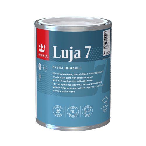 Tikkurila Luja 7 / Тиккурила Луя 7 матовая краска для влажных помещений