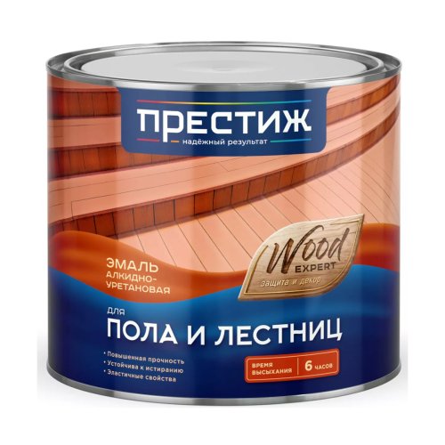 Эмаль для пола и лестниц Престиж, алкидно-уретановая, глянцевая