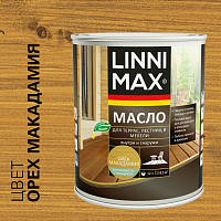 LINNIMAX / ЛИННИМАКС масло для древесины органоразбавляемое защитно-декоративное для террас лестниц
