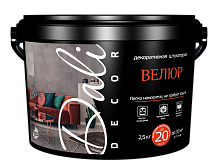 DALI-DECOR / ДАЛИ-ДЕКОР штукатурка декоративная велюр перламутровая