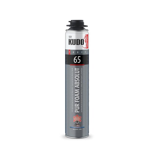 Пена монтажная профессиональная Kudo Proff 65 Alaska, зимняя, 1000 мл