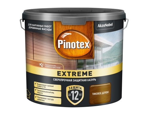 PINOTEX EXTREME / ПИНОТЕКС ЭКСТРИМ лазурь для дерева сверхпрочная на гибридной основе фото 9