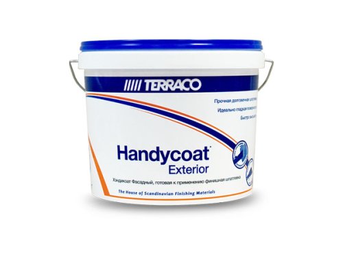 Terraco Handycoat Exterior / Террако Хэндикоат финишная шпатлевка для фасадных работ фото 3