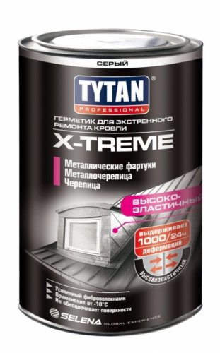 Tytan Professional X-Treme / Титан Экстрим герметик для экстренного ремонта кровли фото 2