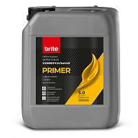 BRITE / БРАЙТ грунтовка универсальная с высоким сухим остатком и антисептическими свойствами