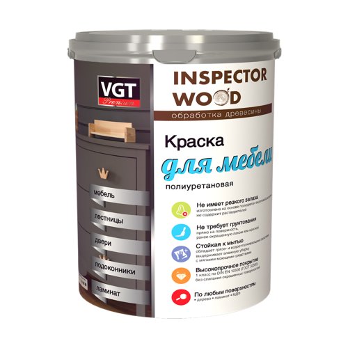 VGT RENOVA / ВГТ РЕНОВА полиуретановая краска для мебели и ламината
