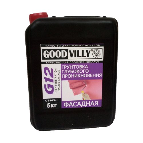 Грунтовка глубокого проникновения Good Villy Фасадная