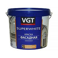 VGT SUPERWHITE / ВГТ ВД-АК-1180 краска акриловая фасадная