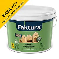 Faktura / Фактура краска на водной основе с воском для деревянных фасадов