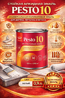 Tikkurila Euro Pesto 10 / Тиккурила Песто 10 эмаль алкидная для внутренних работ матовая