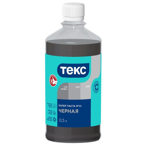 Колер паста Текс Универсал №09, охра, 0,5 л