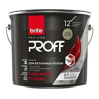 BRITE PROFESSIONAL / БРАЙТ ПРОФЕССИОНАЛ эмаль для бетонных полов сверхпрочная