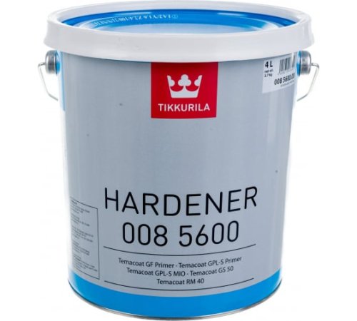 Tikkurila Industrial Hardener / Тикккурила 008 5600 отвердитель для красок Темакоут