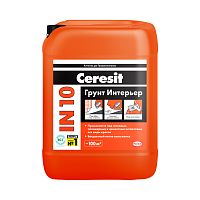 Ceresit IN 10 / Церезит грунтовка для внутренних работ