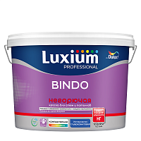 LUXIUM (DULUX) BINDO / ЛЮКСИУМ БИНДО НЕГОРЮЧАЯ краска для стен и потолков глубокомат. с классом КМ0