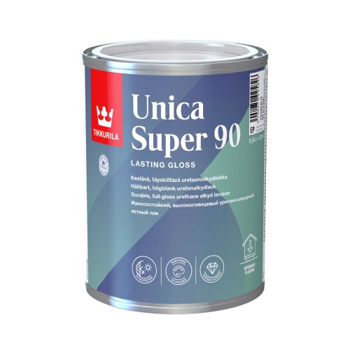 Tikkurila Unica Super 90 / Тиккурила Уника Супер яхтный лак глянцевый
