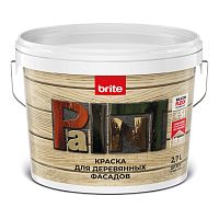 BRITE FLEXX / Брайт Флекс краска премиальная для деревянных фасадов