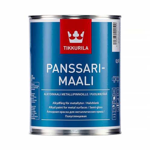 Tikkurila Panssarimaali / Тиккурила Пансаримаали краска для металлических крыш